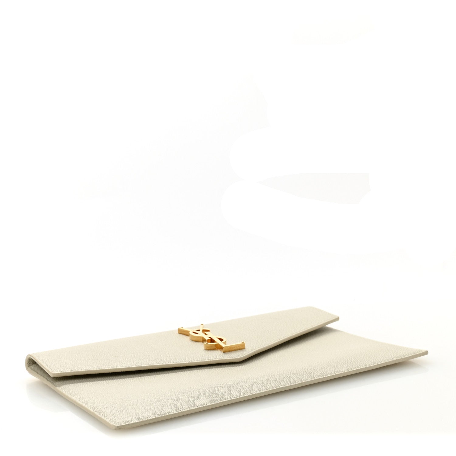 Saint Laurent Grain De Poudre Uptown Pouch Crema Soft 4 of 12