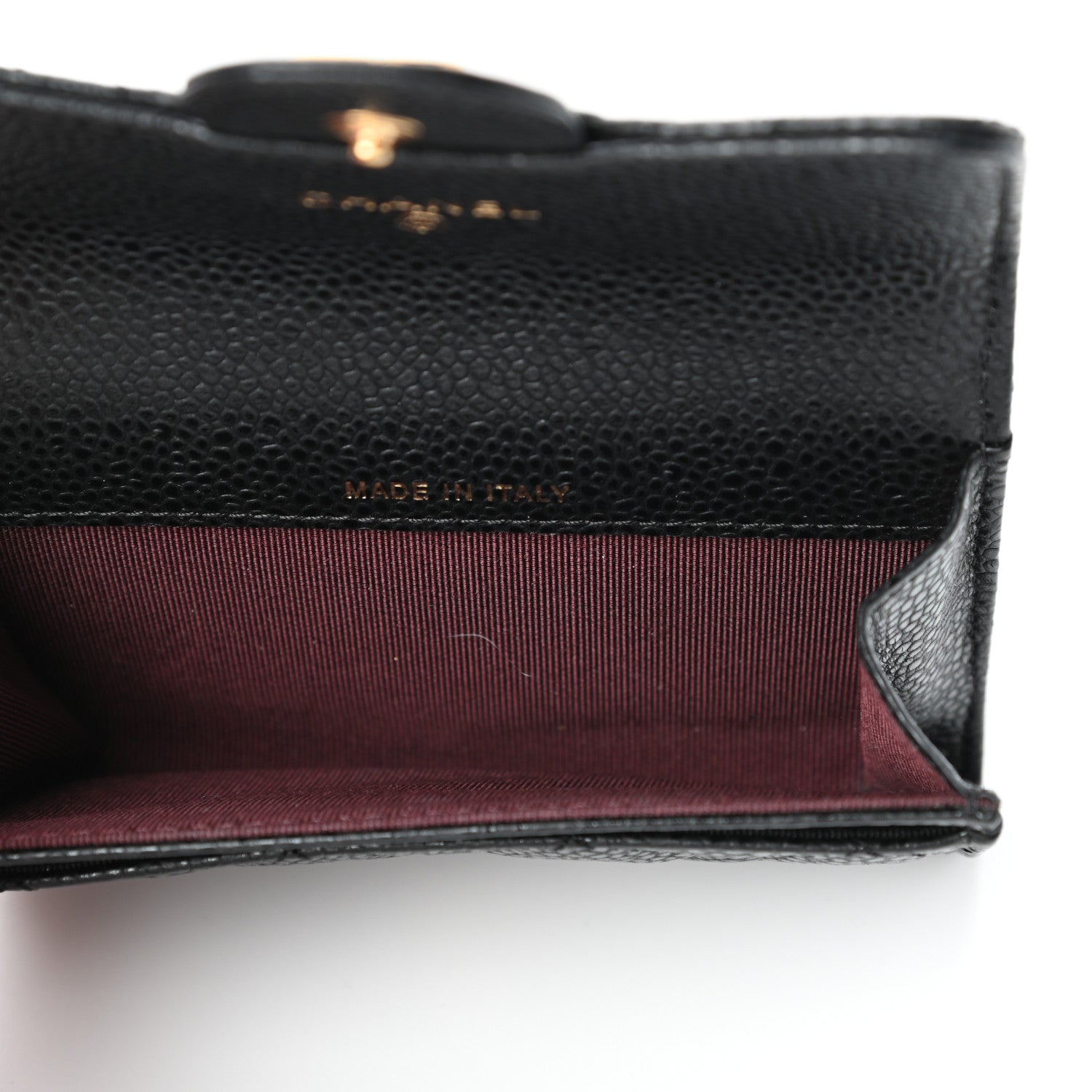 Chanel Caviar Quilted Flap Card Holder Black 5 of 8