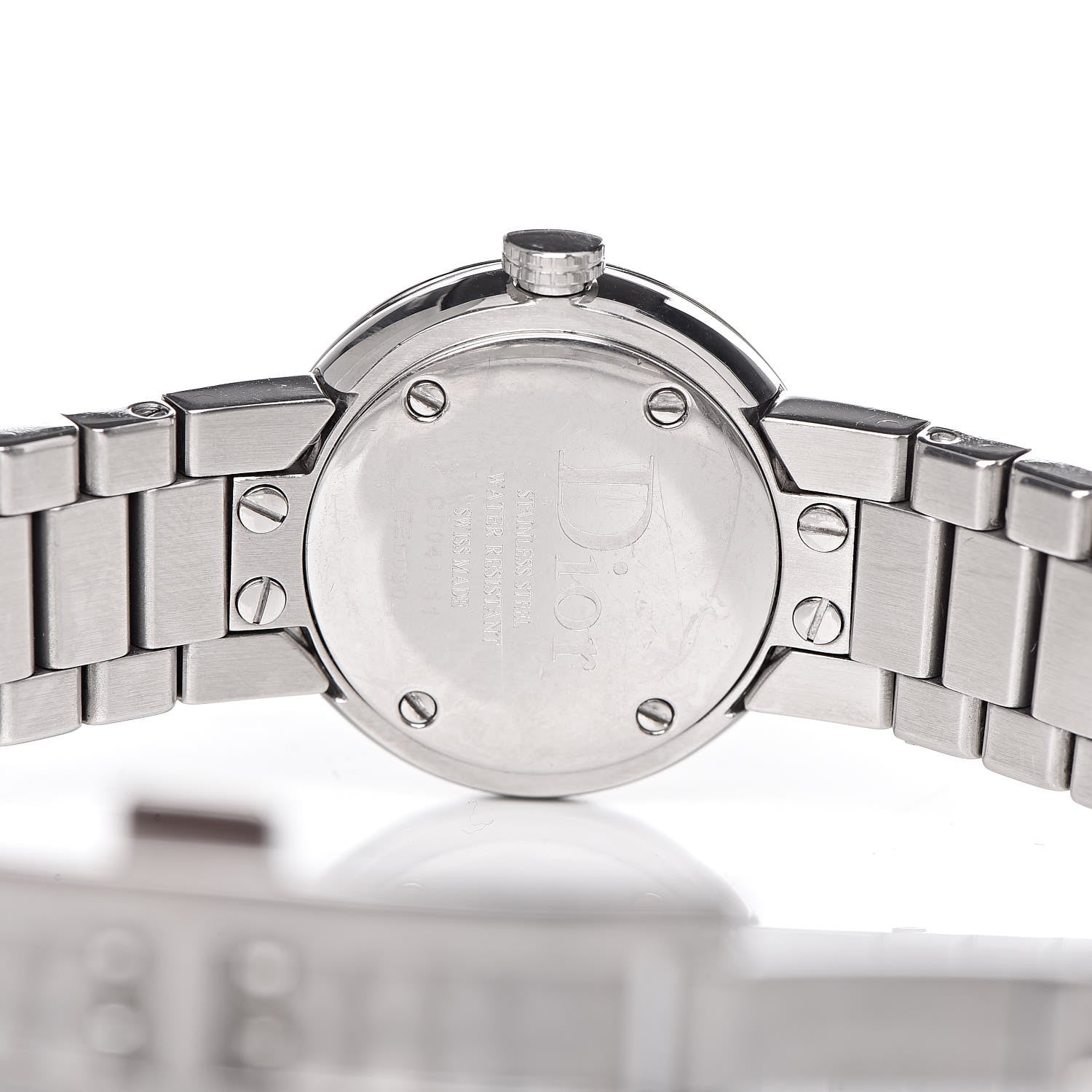 Christian Dior Stainless Steel Diamond Bezel 23mm La D De Dior Quartz Watch 5 of 6