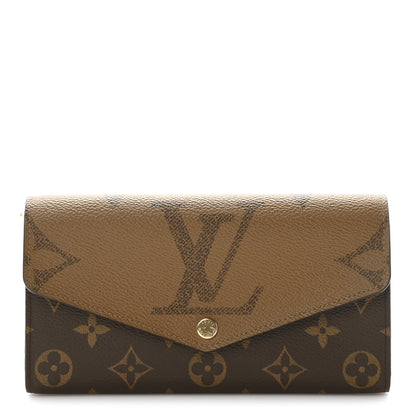 Louis Vuitton Reverse Monogram Giant Sarah Wallet 1 of 10