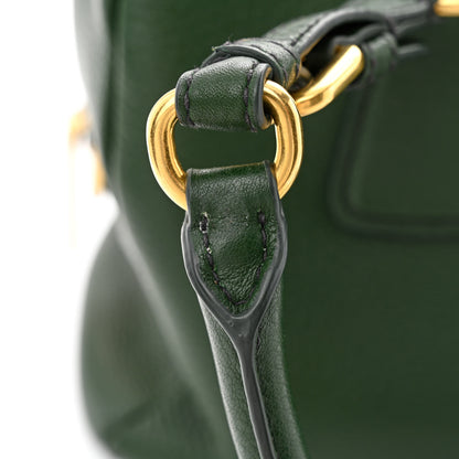 Prada Vitello Daino Top Handle Tote Foresta 17 of 19