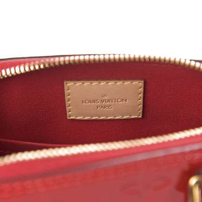 Louis Vuitton Vernis Alma BB Cherry 7 of 11