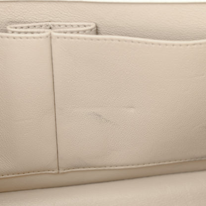 Chanel Lambskin Quilted Coco Luxe Top Handle Flap White 14 of 15