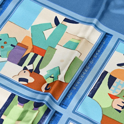 Hermes Silk Les Petits Metiers de Paris 90 4 of 5