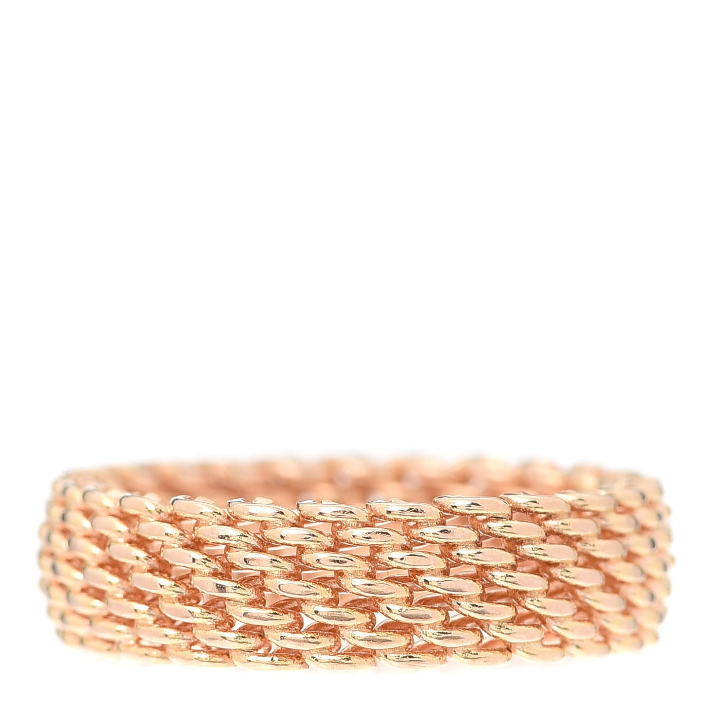 18K Rose Gold Somerset Mesh Ring 52 6