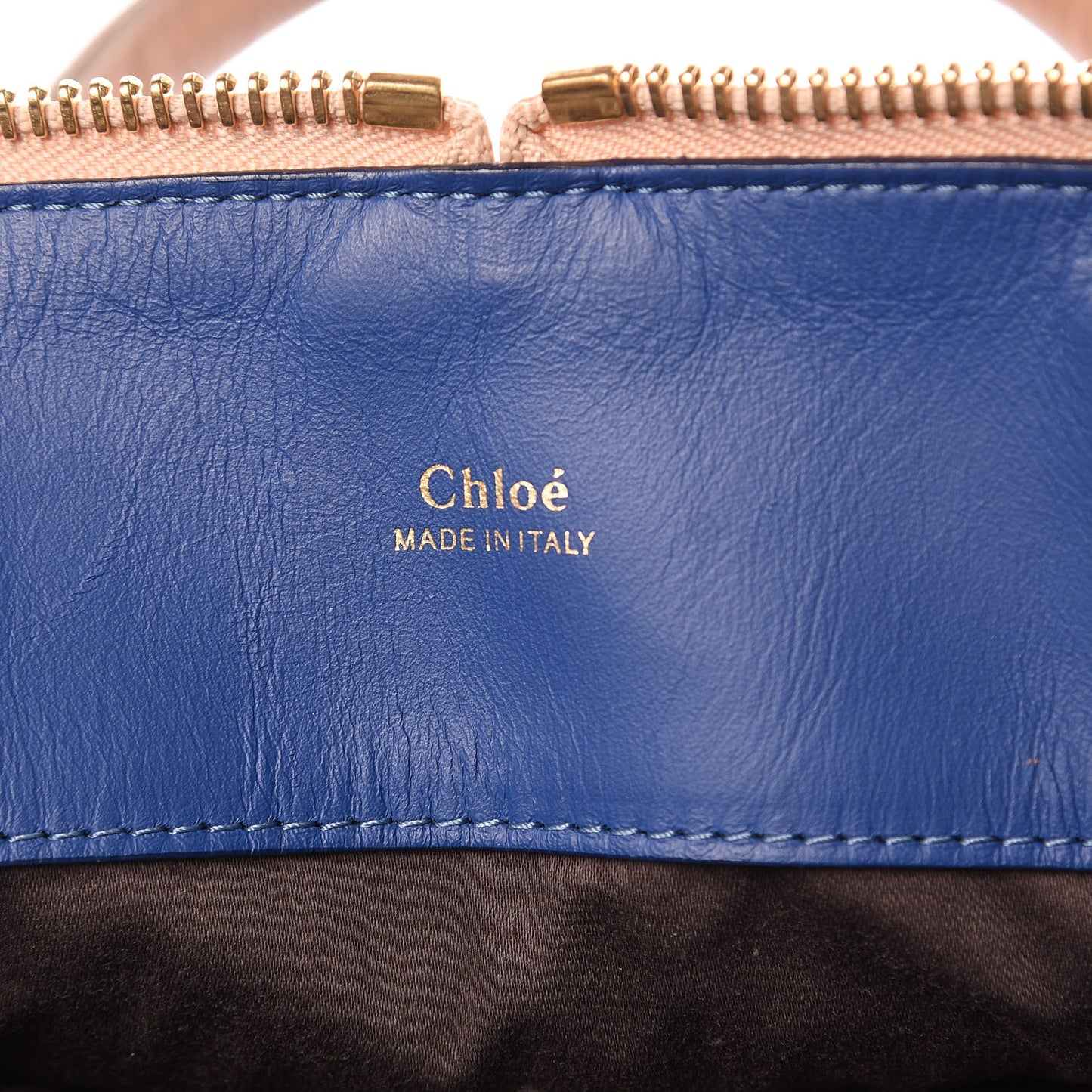 Smooth Calfskin Small Baylee Tote Sea Water