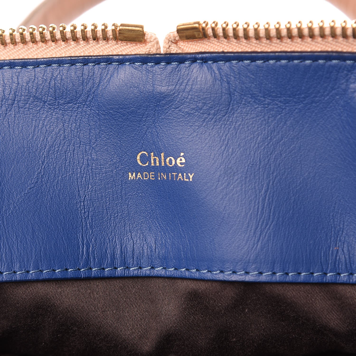 Chloe Smooth Calfskin Small Baylee Tote Sea Water 6 of 14