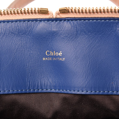 Chloe Smooth Calfskin Small Baylee Tote Sea Water 6 of 14
