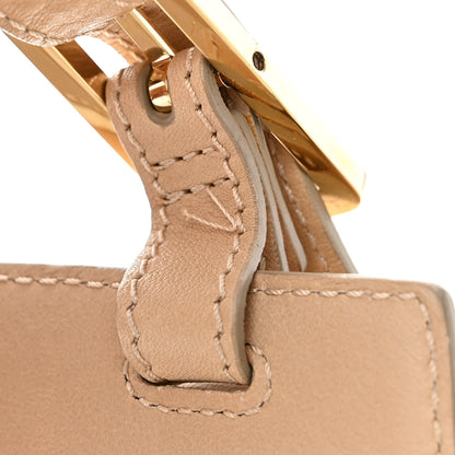 Chloe Calfskin Mini Georgia Crossbody Bag Beige 12 of 17