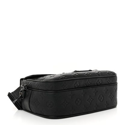 Louis Vuitton Taurillon Monogram S Lock Messenger Black 4 of 10