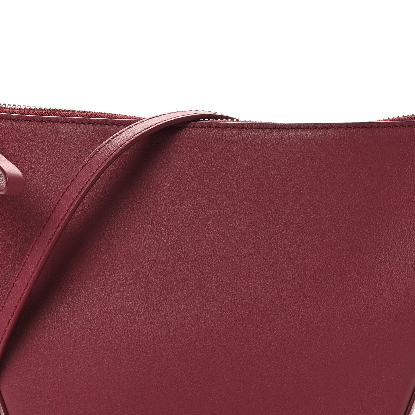 Calfskin Mini Hammock Hobo Raspberry