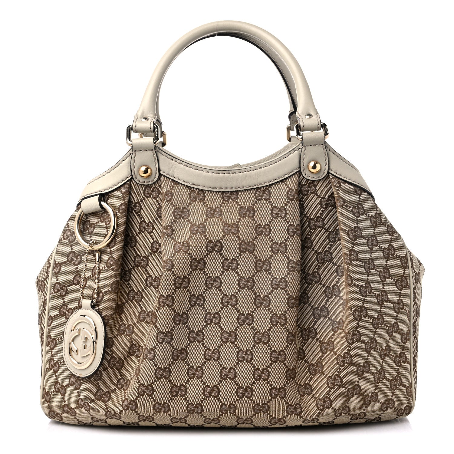 Gucci Monogram Medium Sukey Tote Off White 1 of 13
