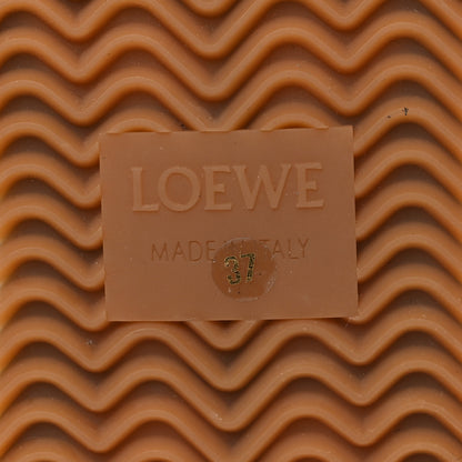 Loewe Nylon Suede Flow Runners Sneakers 37 Black 7 of 10