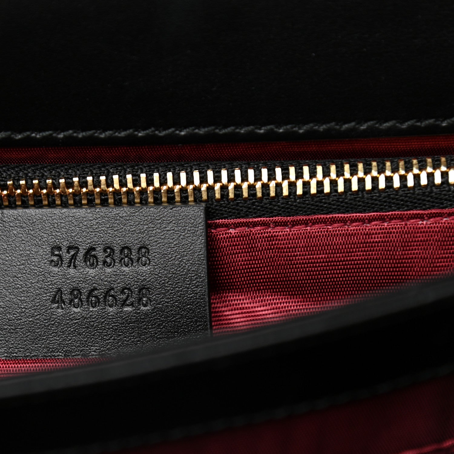 Gucci Smooth Calfskin Small Zumi Shoulder Bag Black 6 of 9
