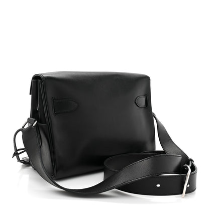 Hermes Evercolor Kelly Messenger PM Black 2 of 9