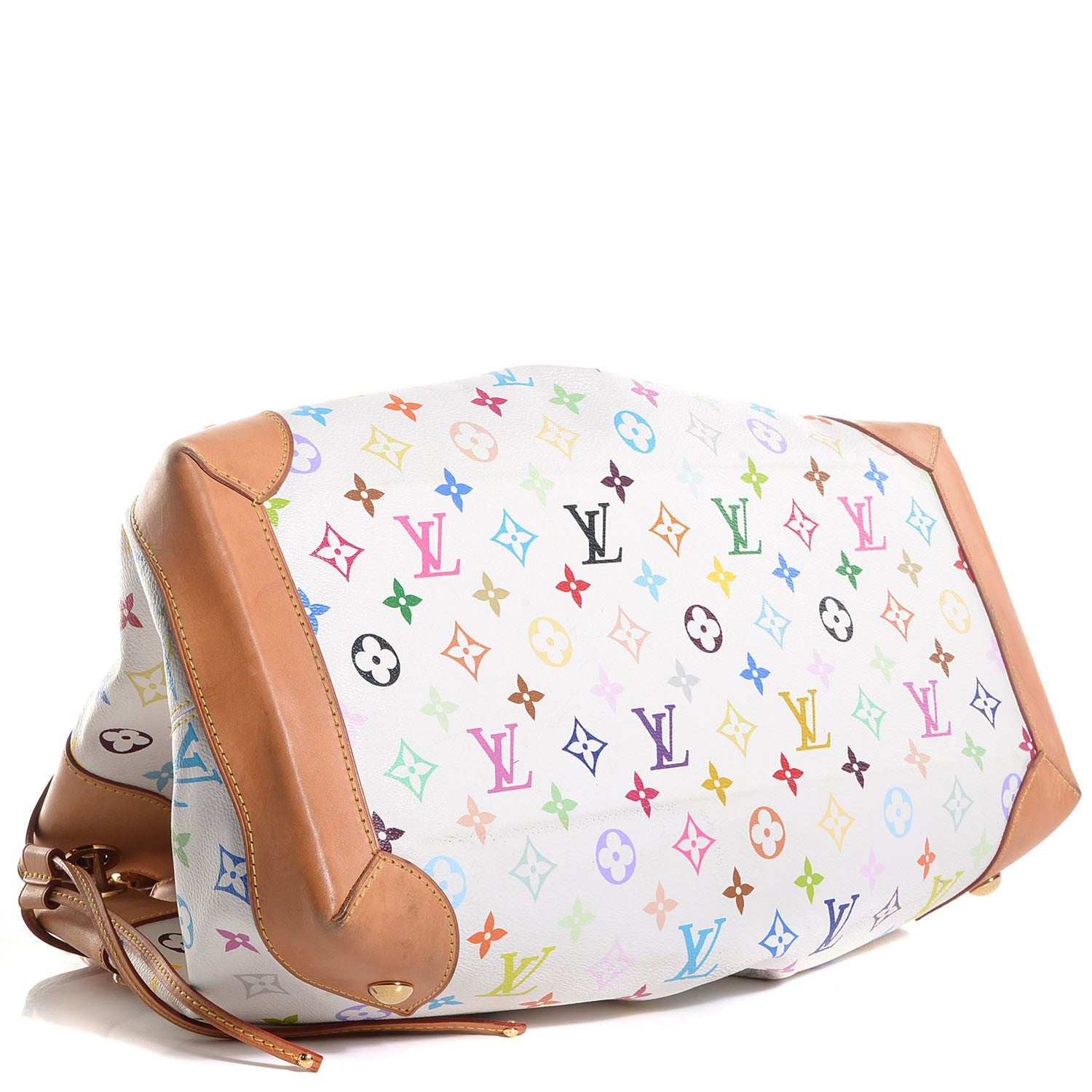 Louis Vuitton Monogram Multicolor Ursula White 4 of 7