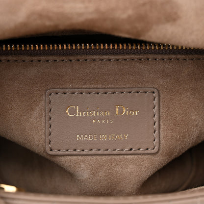 Christian Dior Calfskin Cannage Small My ABCDior Lady Dior Beige 6 of 10