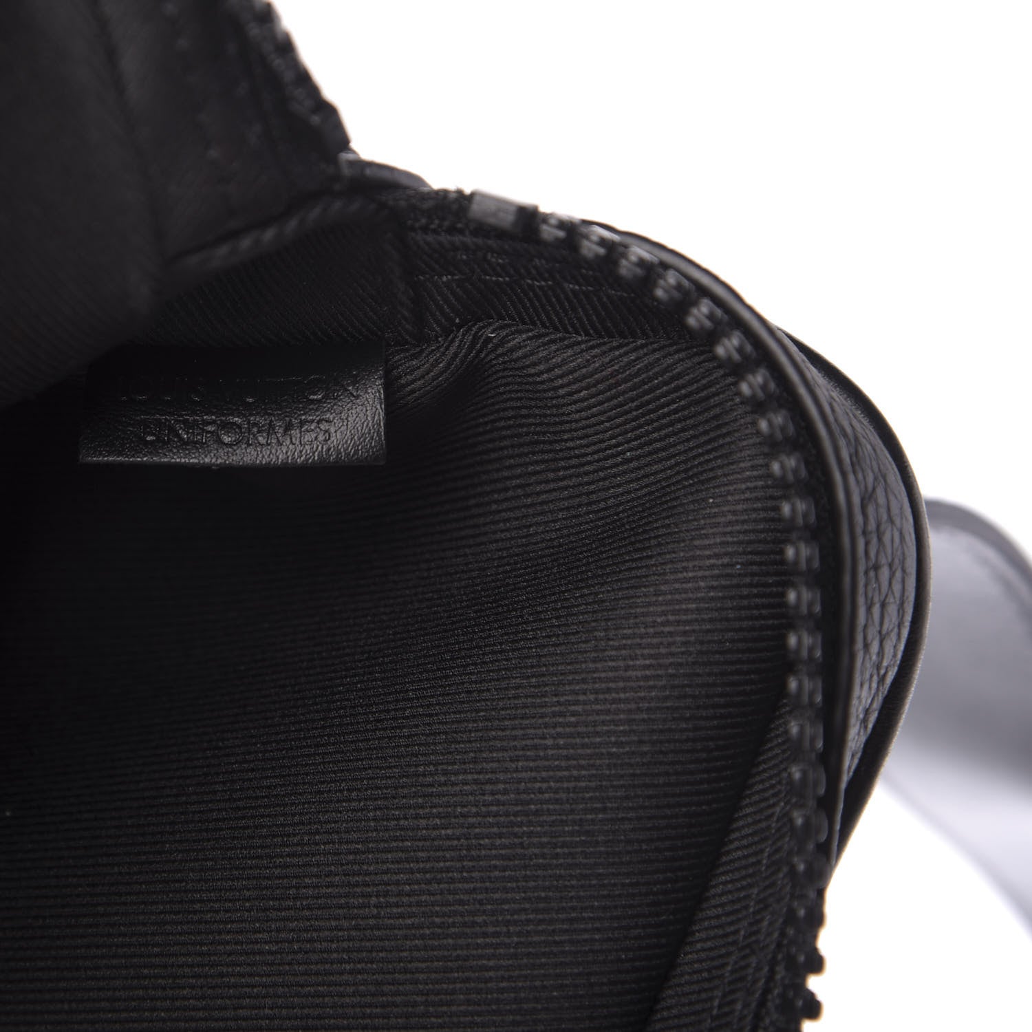 Louis Vuitton Taurillon Monogram Uniformes Solar Ray Soft Pochette Volga Belt Bag Black 8 of 8