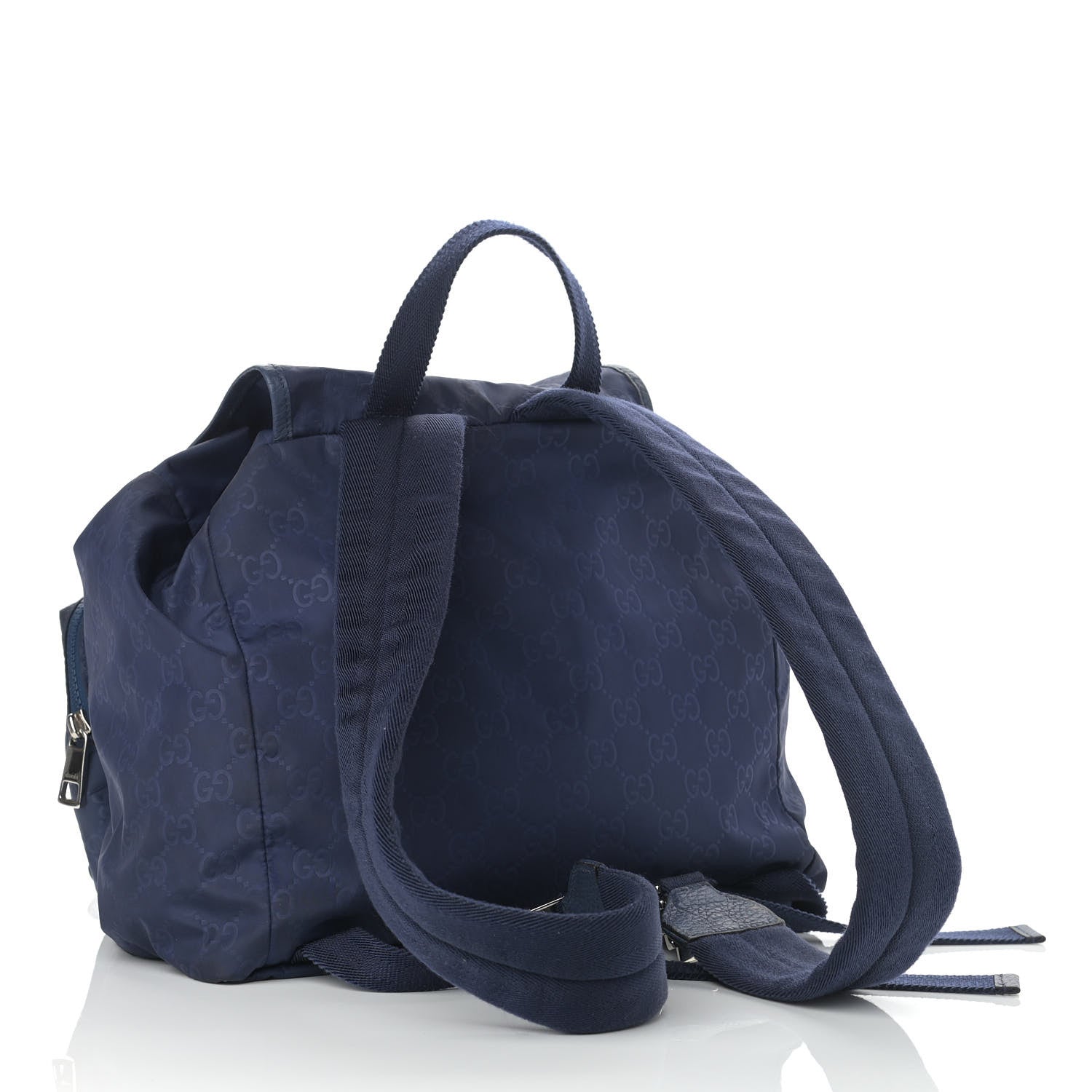 Gucci Nylon Monogram Medium Light Single Buckle Backpack Tide 3 of 12