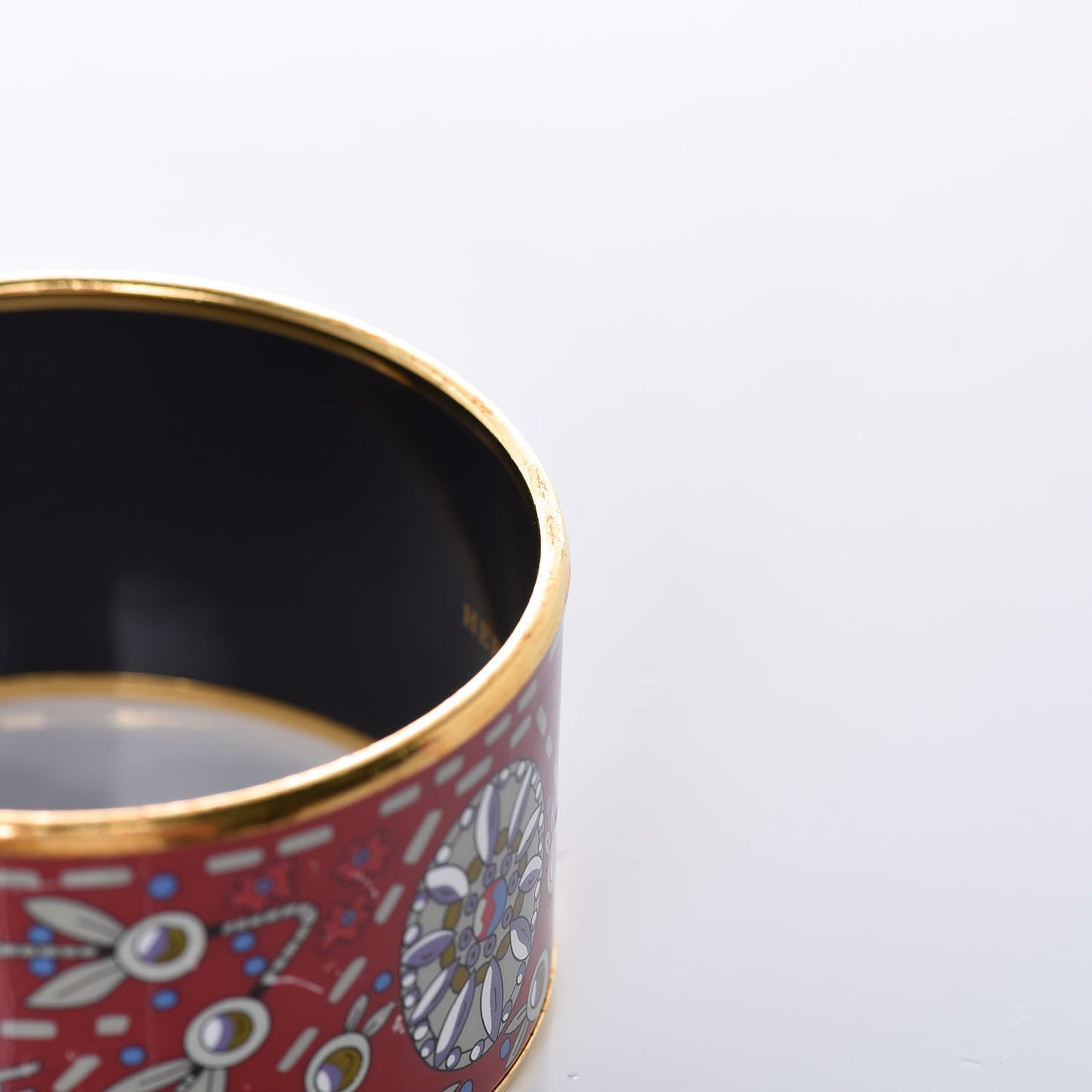 Enamel Printed Extra Wide Bracelet 62