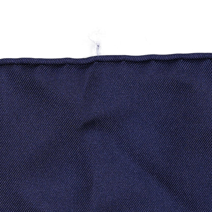 Hermes Silk Please Check In Scarf 90 Marine Black White 7 of 7