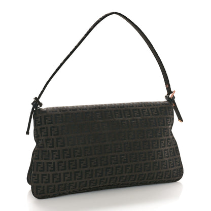 Fendi Zucchino Baguette Black 3 of 9