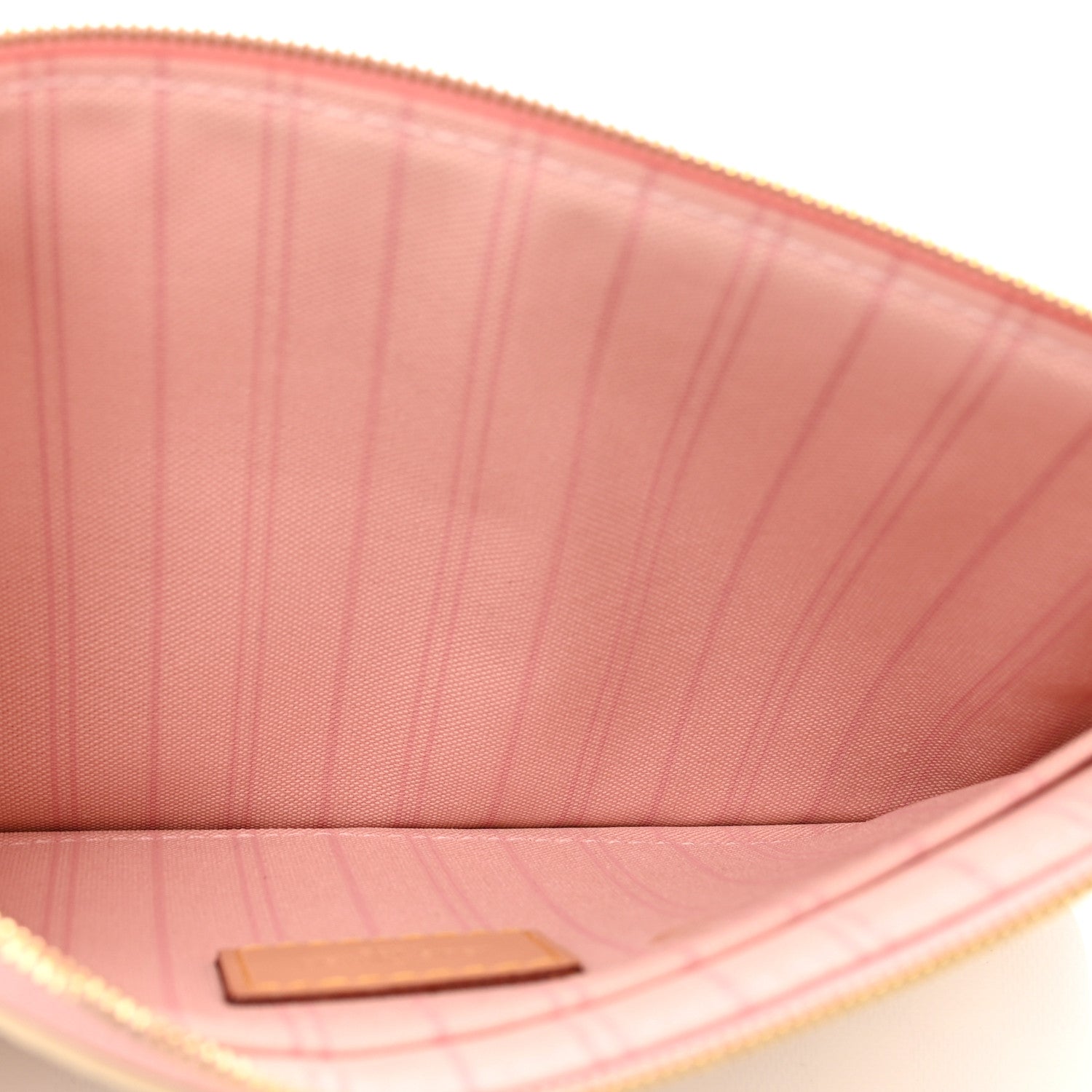 Louis Vuitton Damier Azur Neverfull MM GM Pochette Rose Ballerine 5 of 6