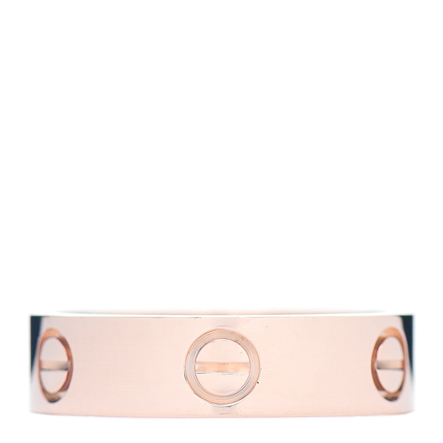 18K Pink Gold 5.5mm LOVE Ring 58 8.25