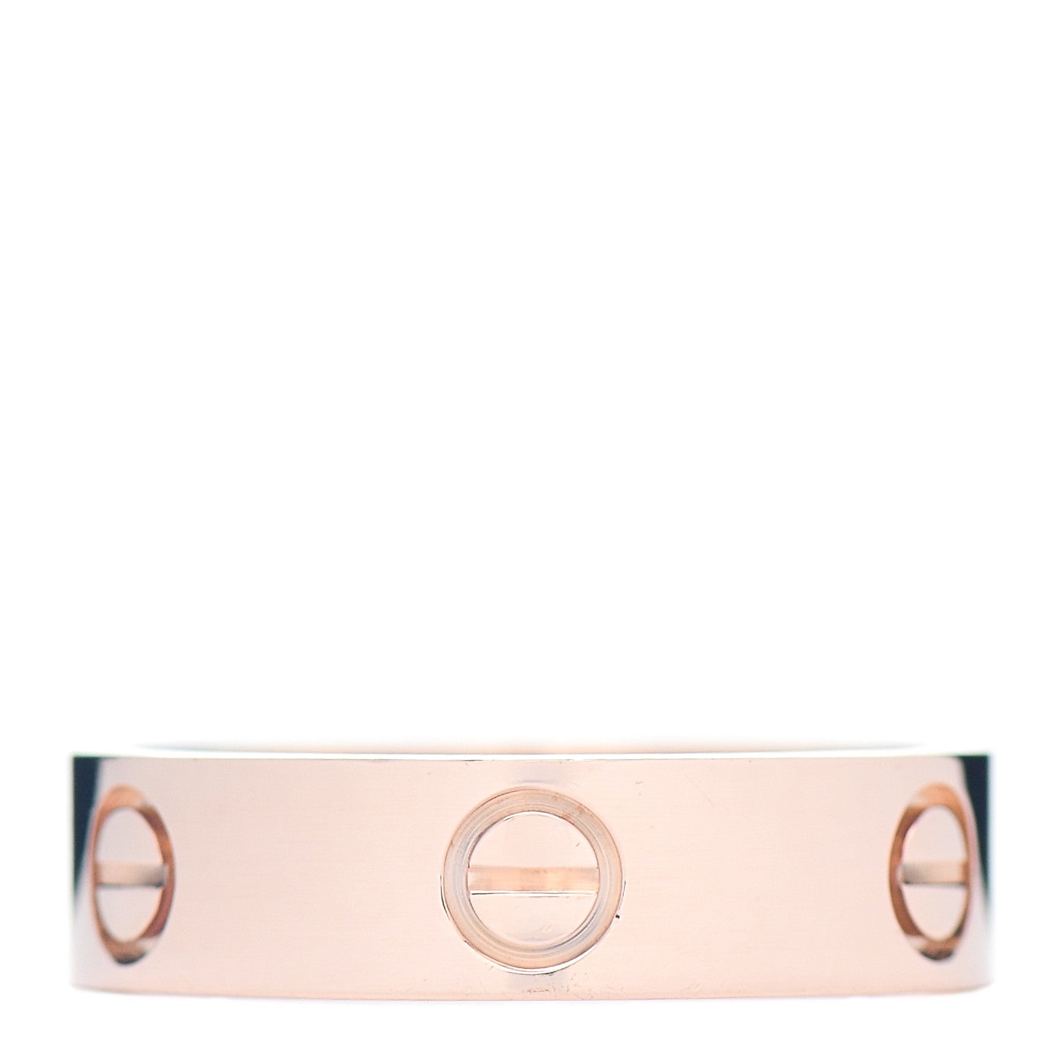 Cartier 18K Pink Gold 5.5mm LOVE Ring 58 8.25 1 of 4