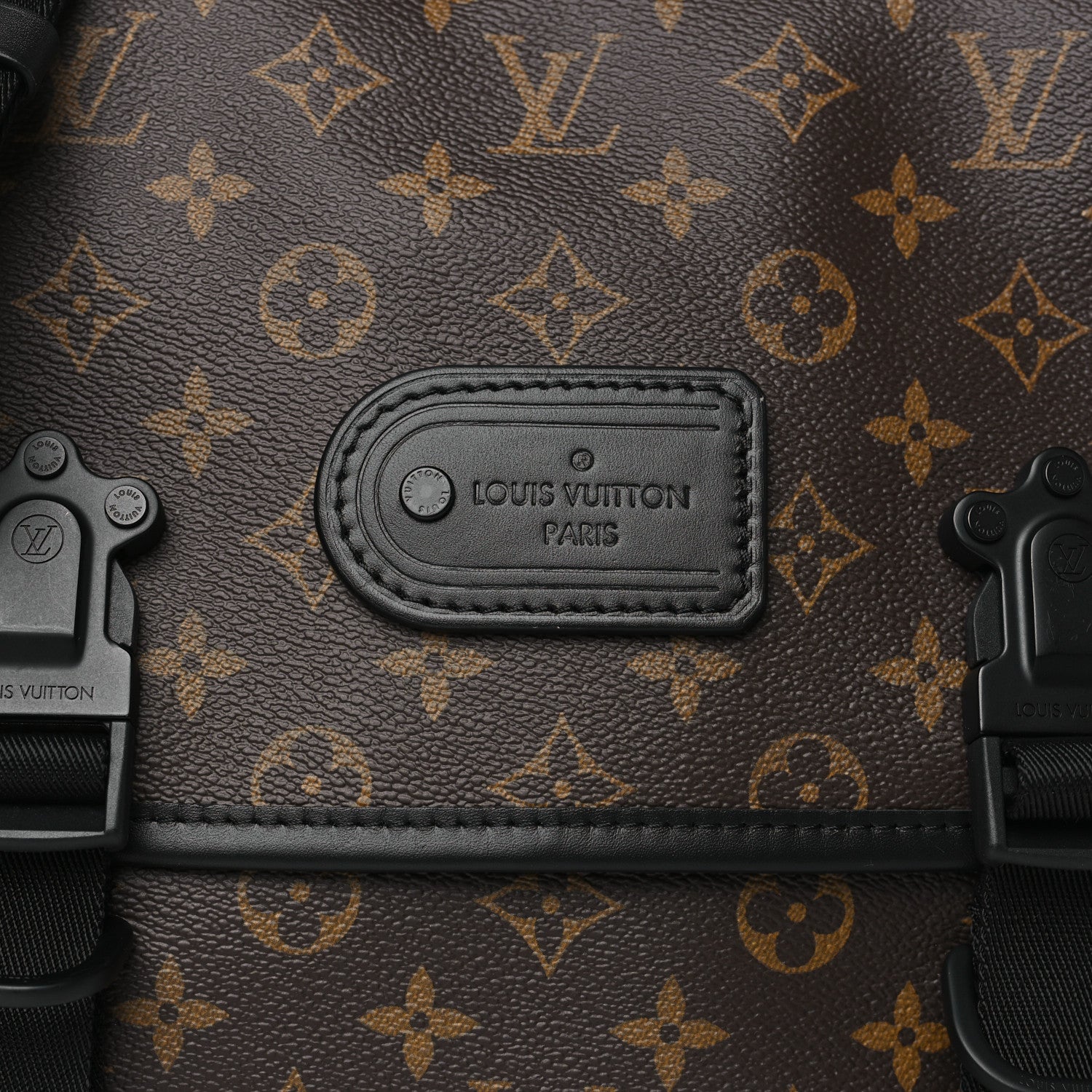 Louis Vuitton LOUIS VUITTON Monogram Macassar LV Trail Messenger 7 of 9