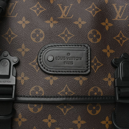 Louis Vuitton LOUIS VUITTON Monogram Macassar LV Trail Messenger 7 of 9