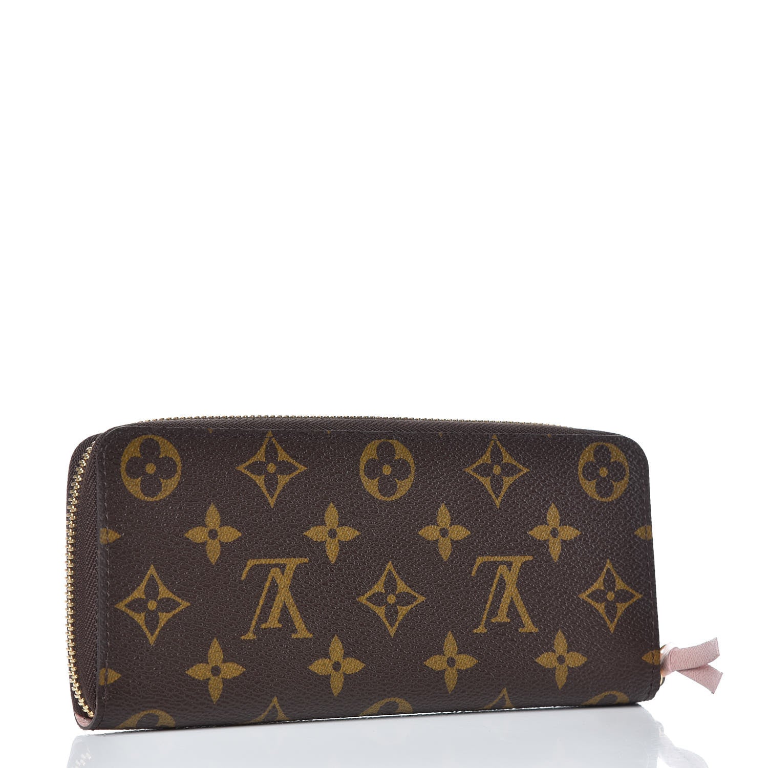 Louis Vuitton Monogram Clemence Wallet Rose Ballerine 3 of 8