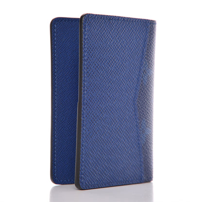 Louis Vuitton Monogram Taiga Pocket Organizer Cobalt 3 of 8