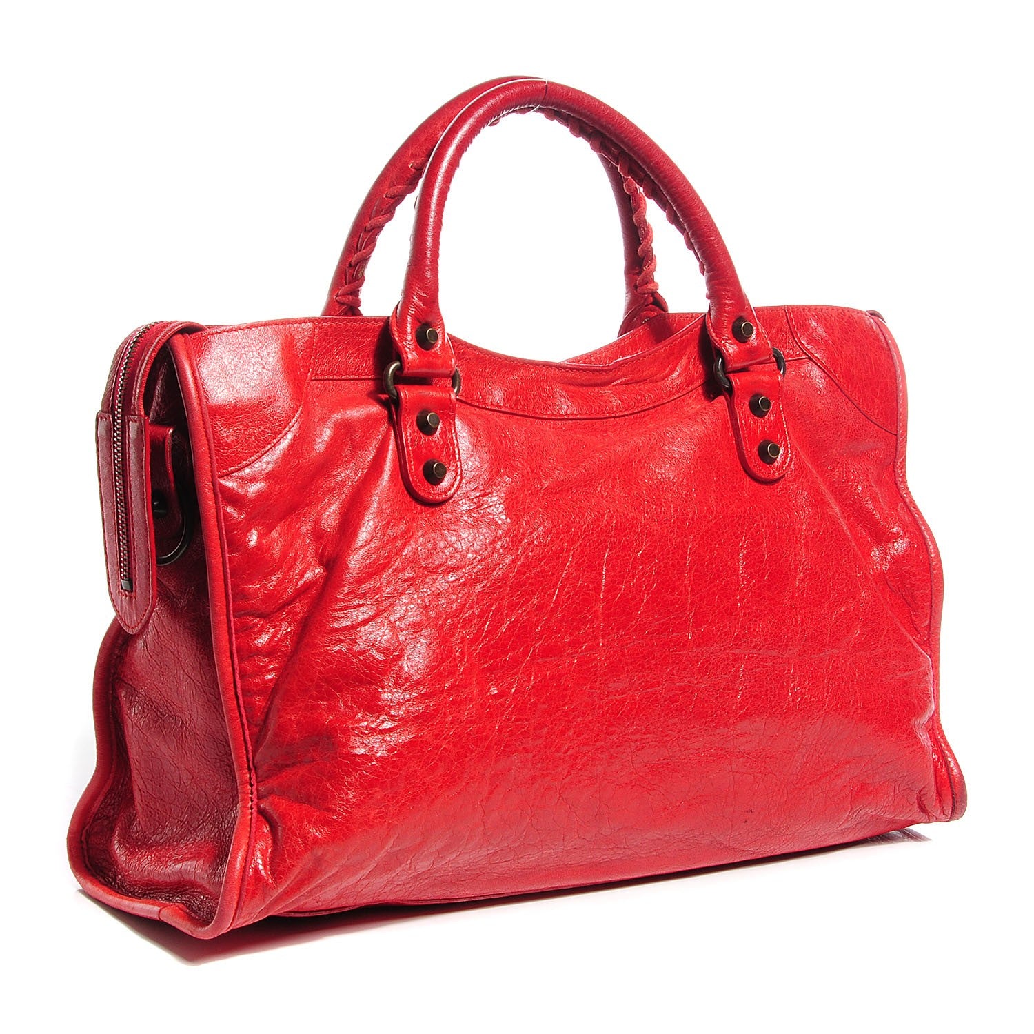 Balenciaga Chevre Classic Hardware City Rouge Vermillon 3 of 14