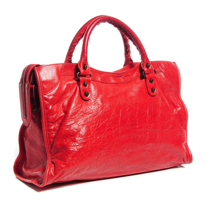 Balenciaga Chevre Classic Hardware City Rouge Vermillon 3 of 14