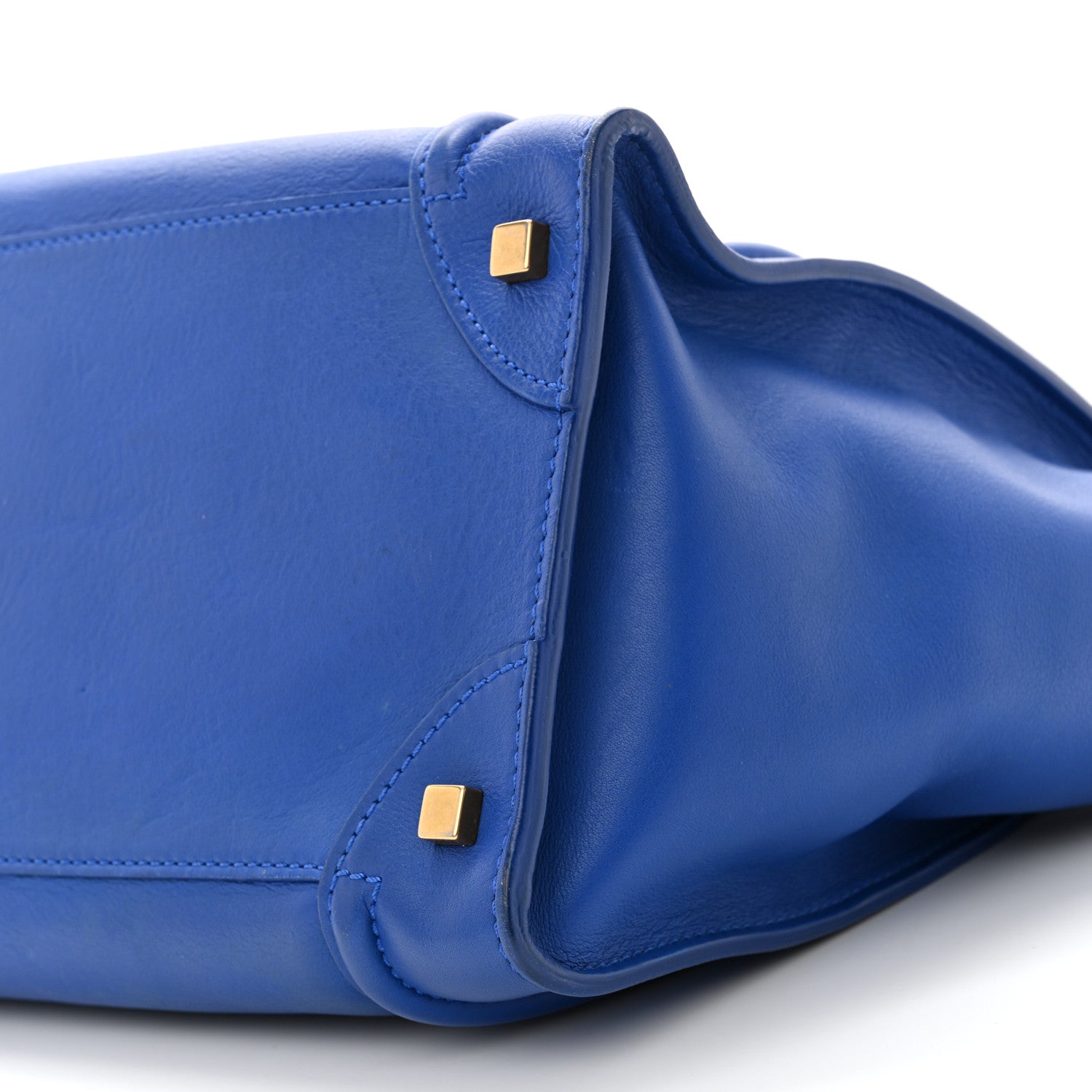 Celine Smooth Calfskin Mini Luggage Cobalt 10 of 16