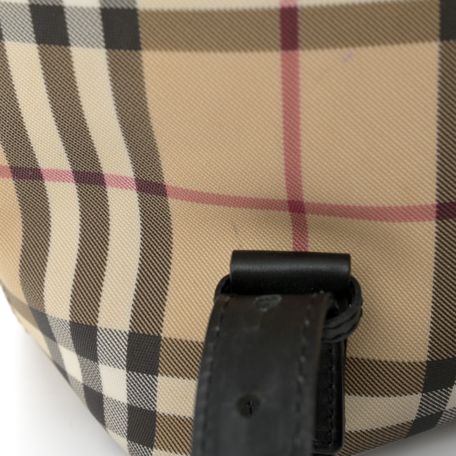 Burberry House Check Drawstring Backpack Black 14 of 19