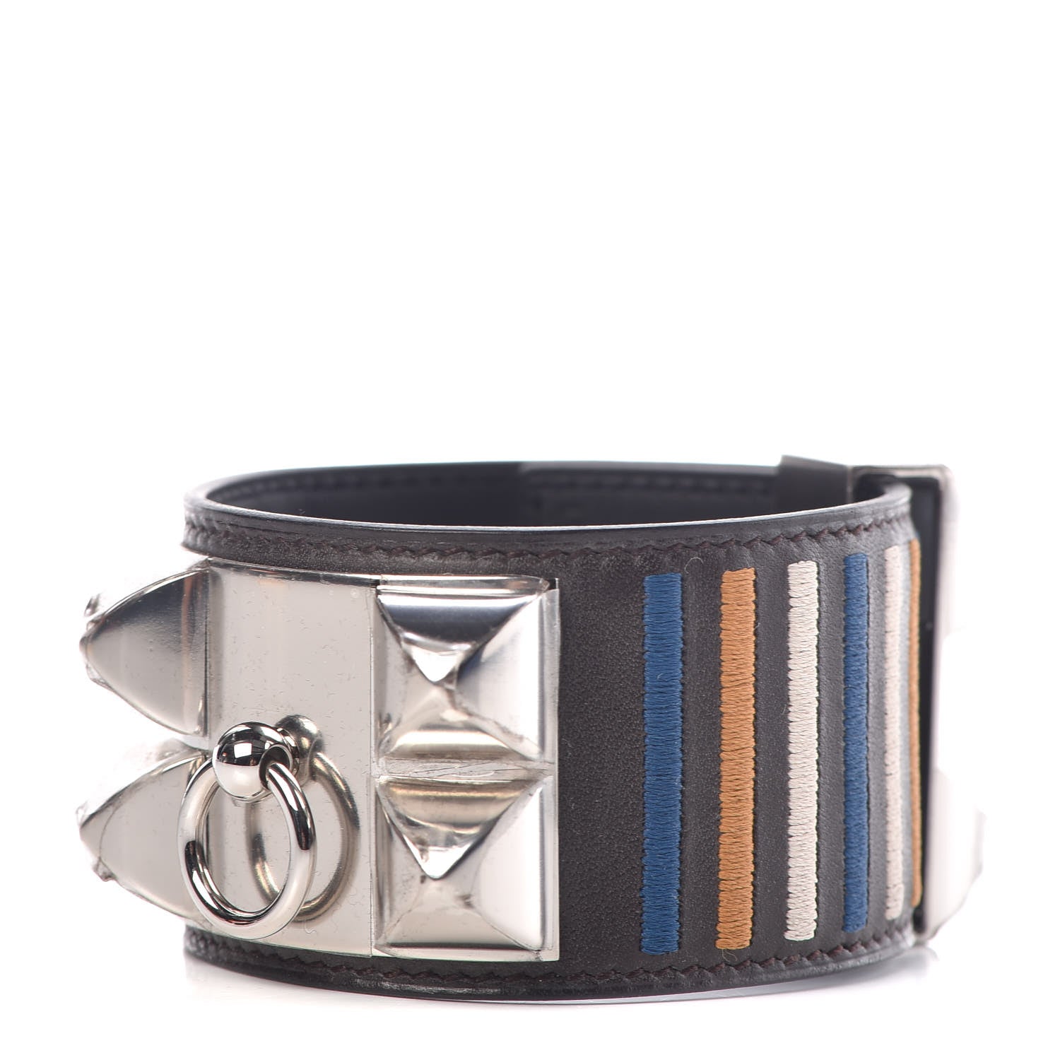 Hermes Barenia Collier de Chien CDC Rocabar Bracelet T3 Ebene 1 of 9