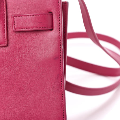 Saint Laurent Calfskin Nano Sac De Jour Bubblegum 8 of 14