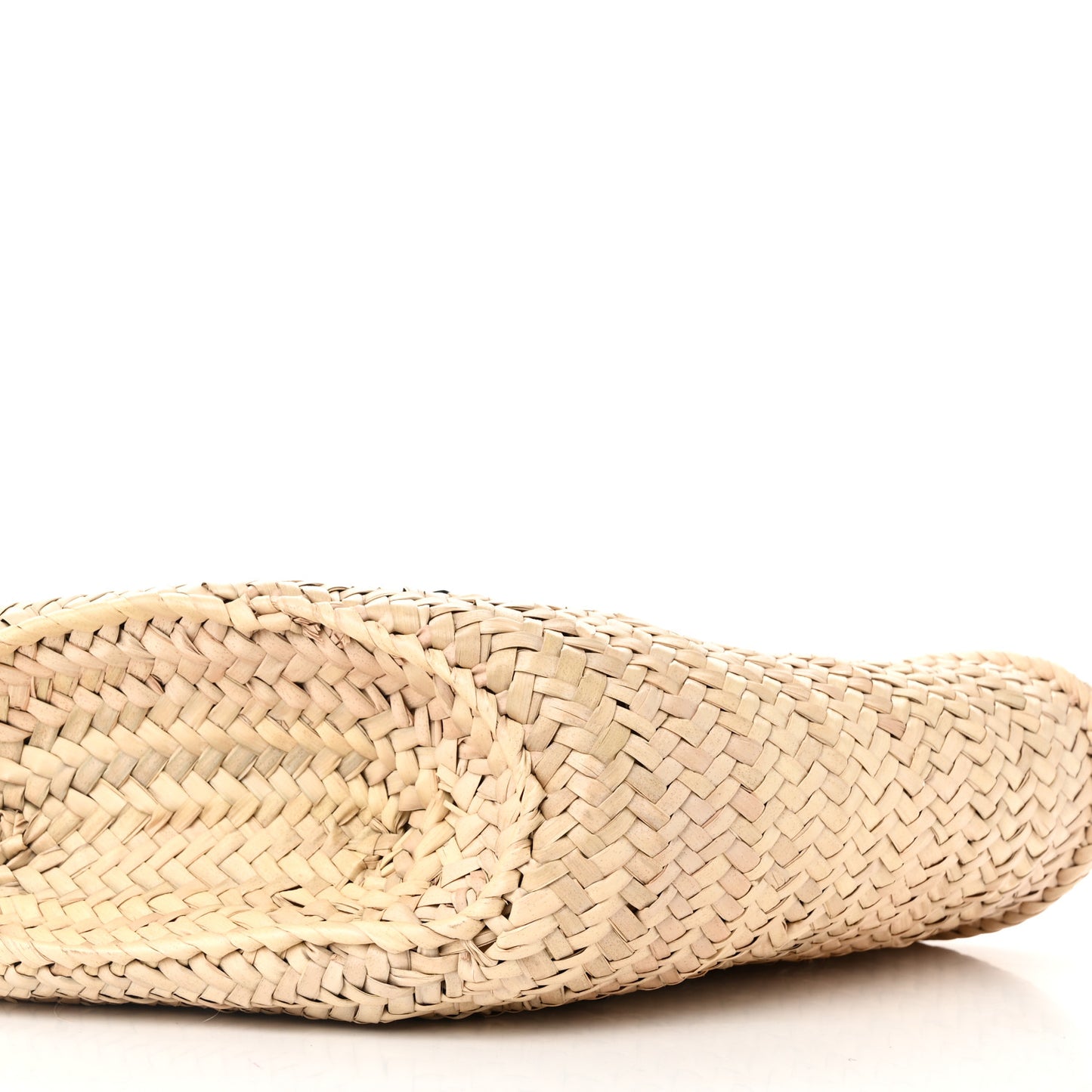 Raffia Basket Tote Bag Natural Tan