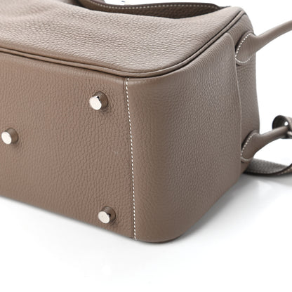 Hermes Taurillon Clemence Lindy 26 Etoupe 7 of 10