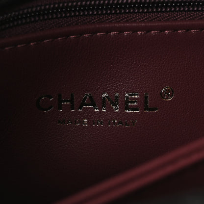 Chanel Caviar Lizard Embossed Quilted Mini Coco Handle Flap Black 6 of 10