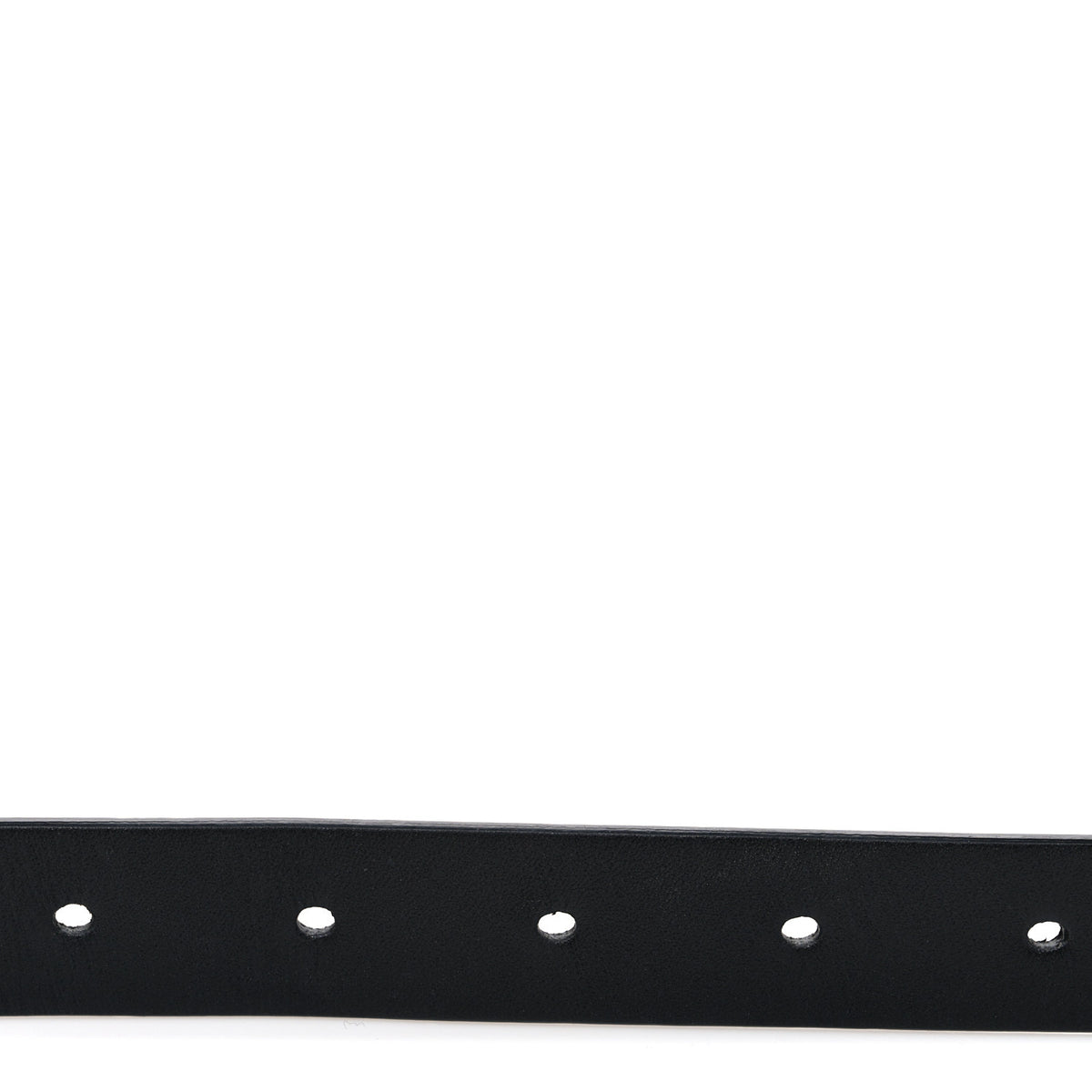 Louis Vuitton Calfskin Saddle Belt 85 34 Black 3 of 6