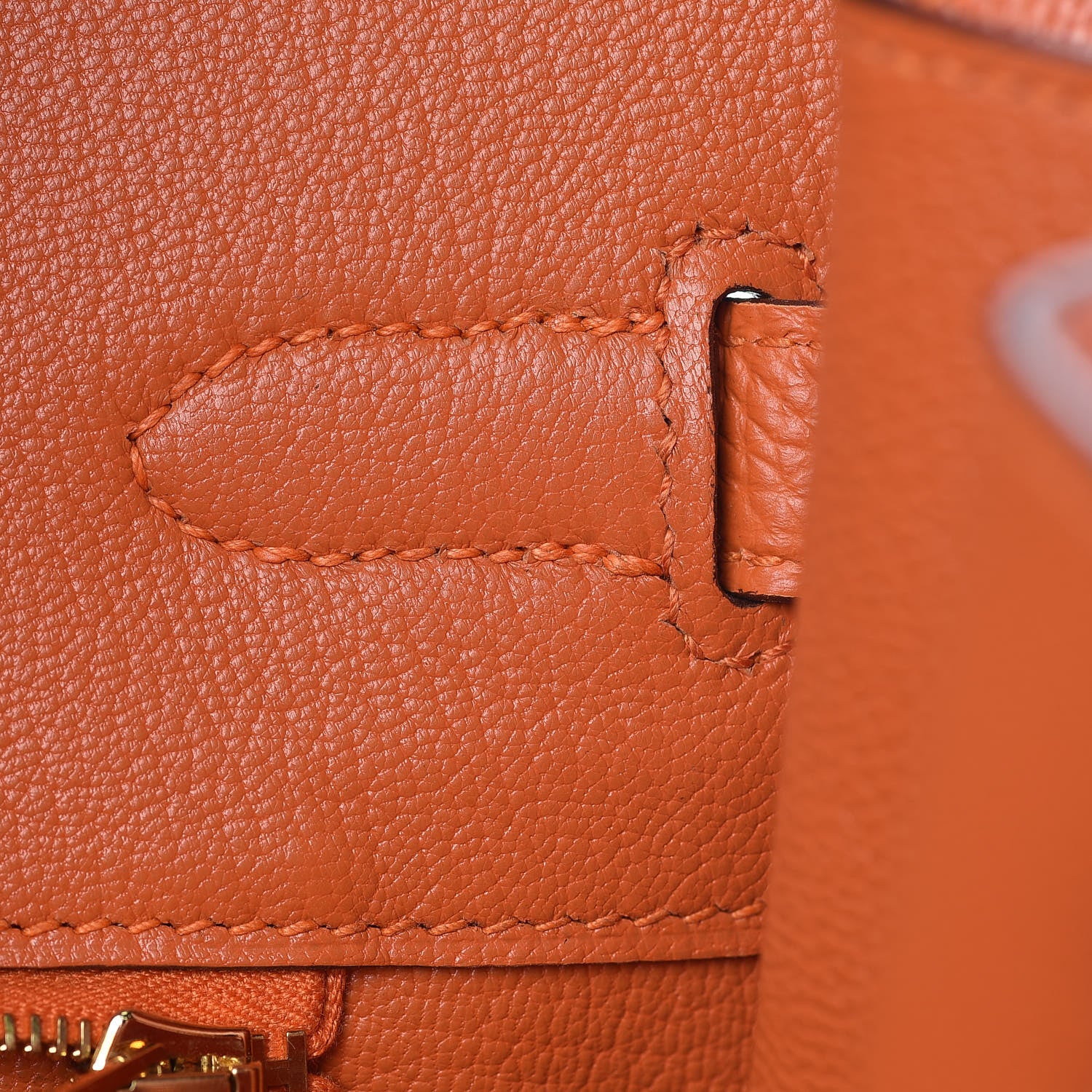 Hermes Togo Birkin 35 Orange 18 of 37