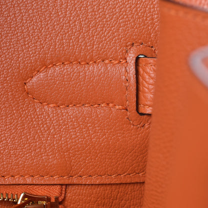 Hermes Togo Birkin 35 Orange 18 of 37