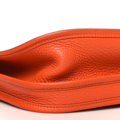 Hermes Taurillon Clemence Evelyne III PM Orange 9 of 12