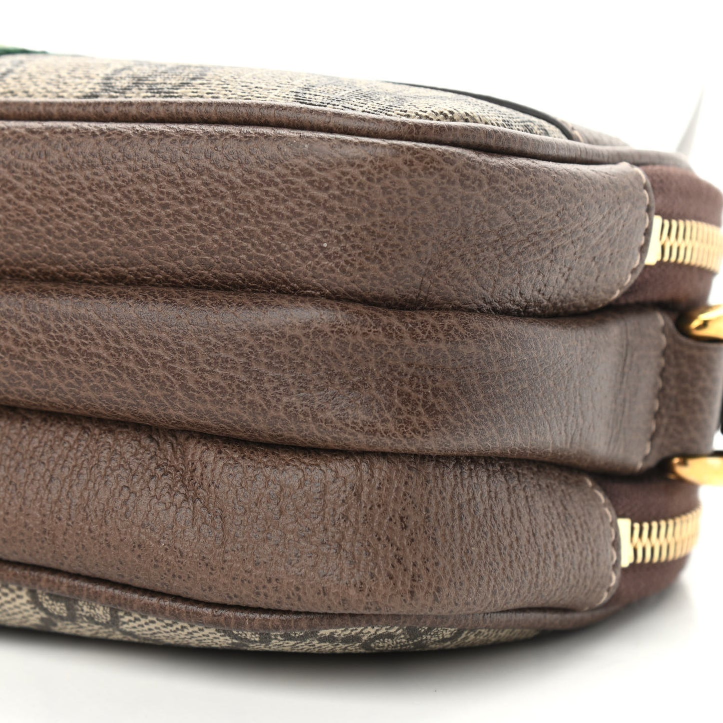 GG Supreme Monogram Web Mini Ophidia GG Bag Brown