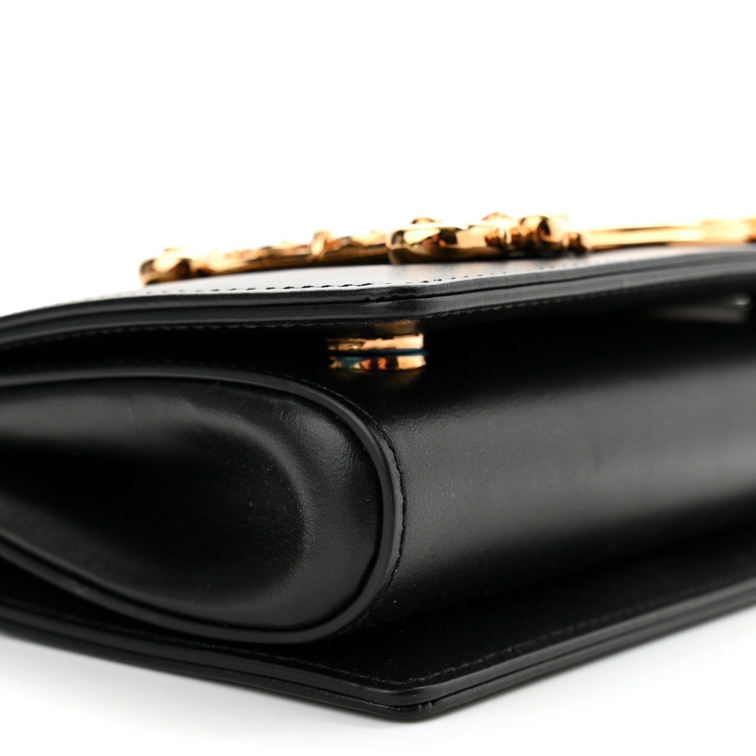 Dolce & Gabbana Calfskin DG Girls Phone Shoulder Bag Black 8 of 9
