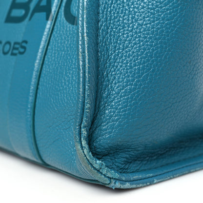 Marc Jacobs Grained Calfskin Medium The Tote Bag Blue 13 of 13