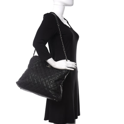 Chanel Caviar Quilted French Riviera Hobo Black 2 of 13